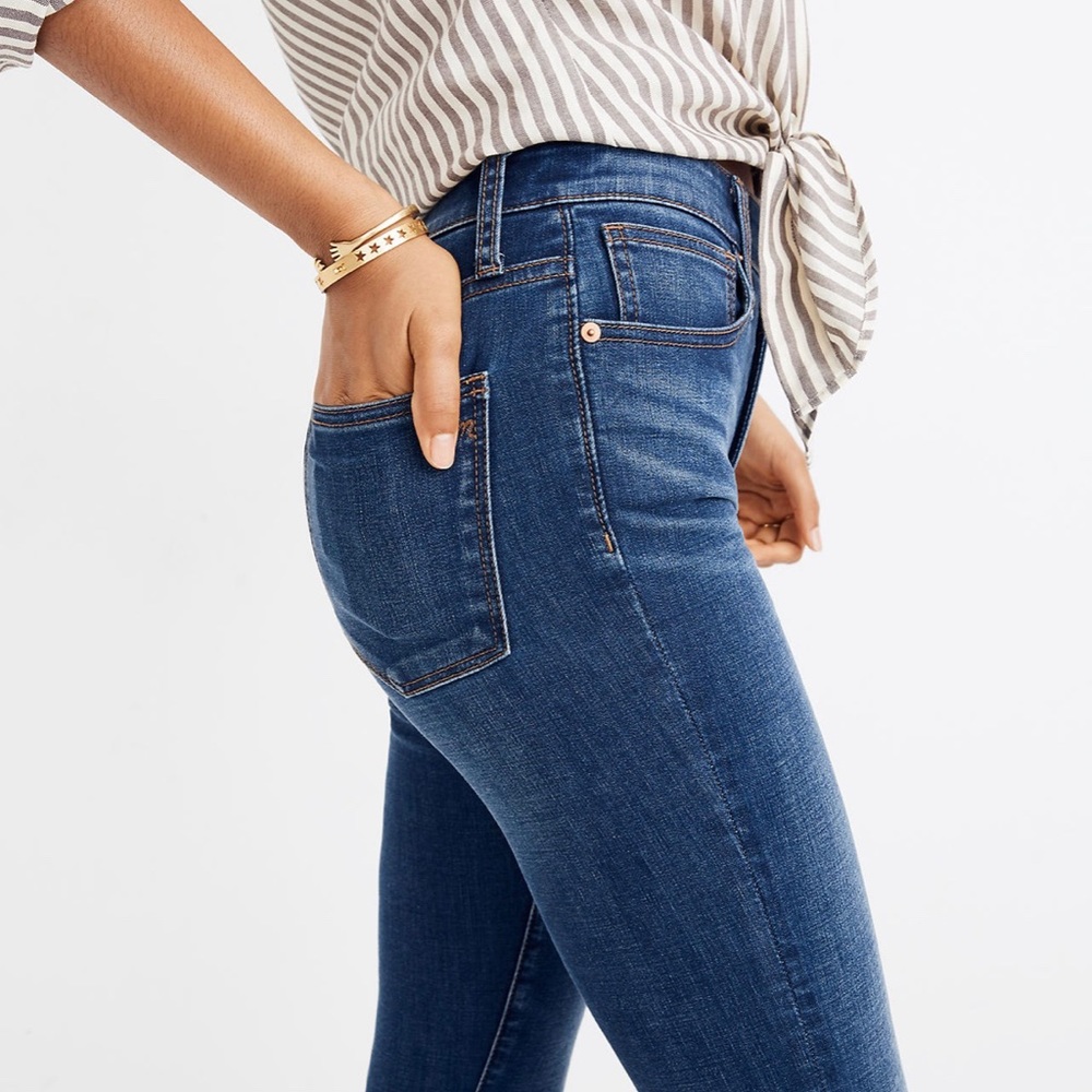 Madewell Curvy High-Rise Skinny Ankle Jeans